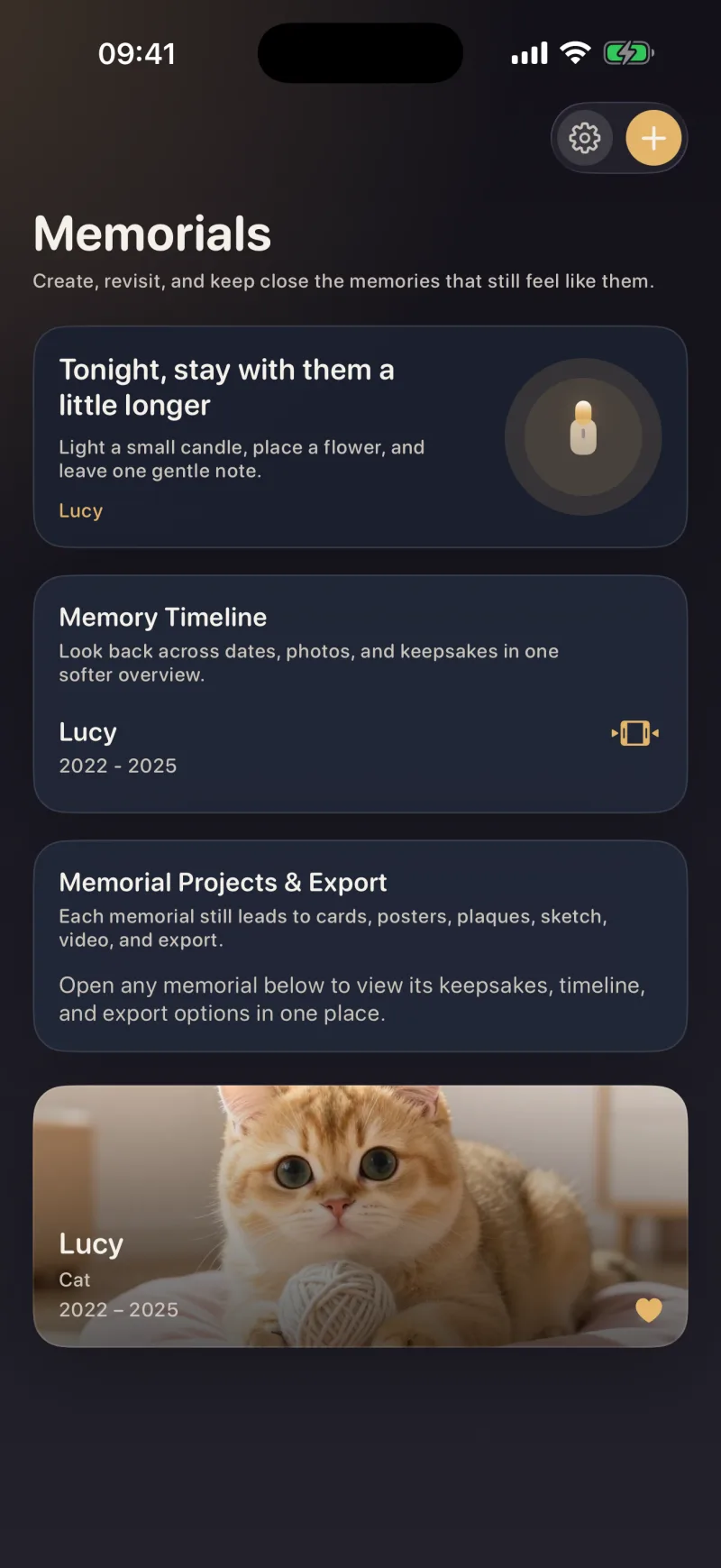 Memorial project